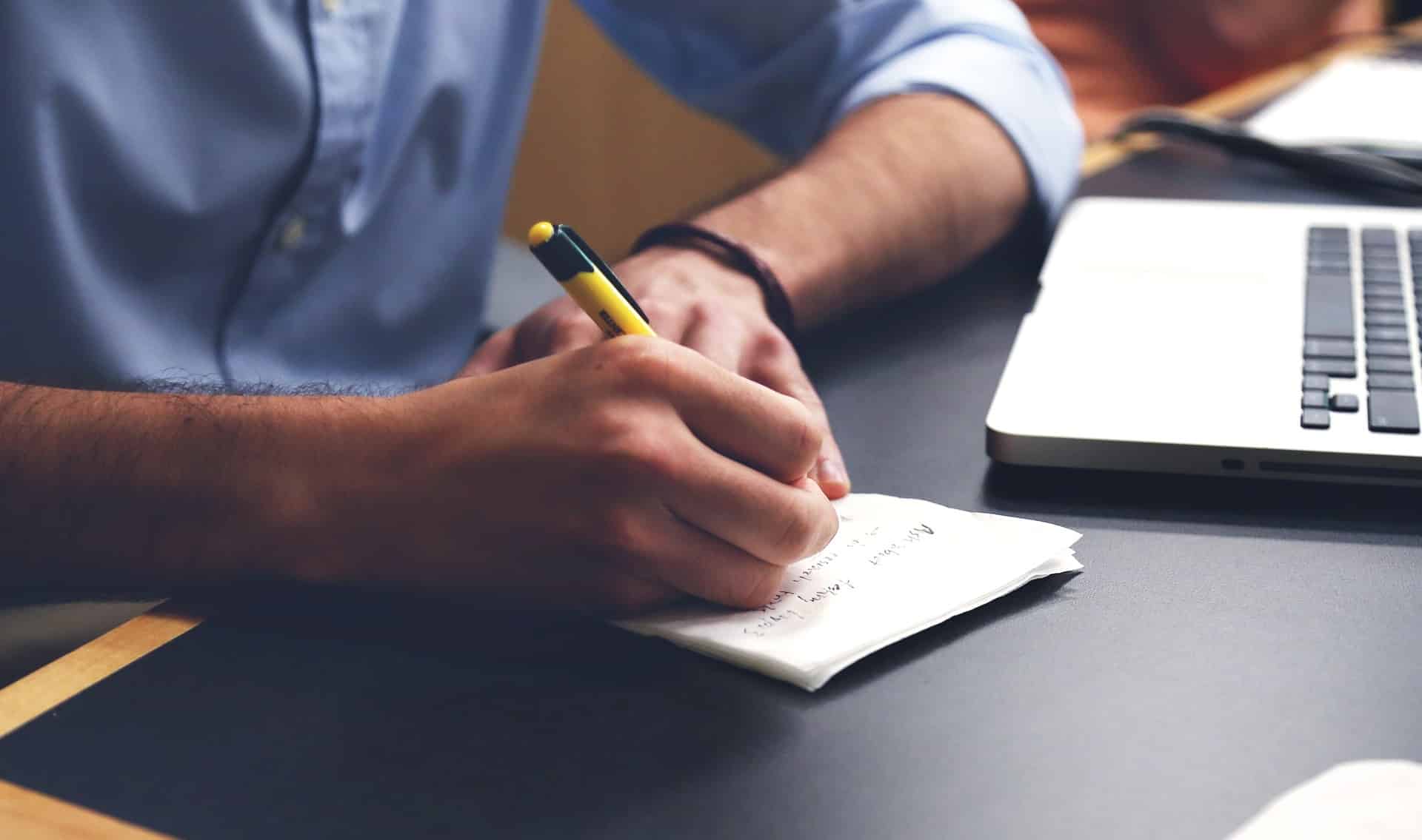Writing on Pad, Career Analysts